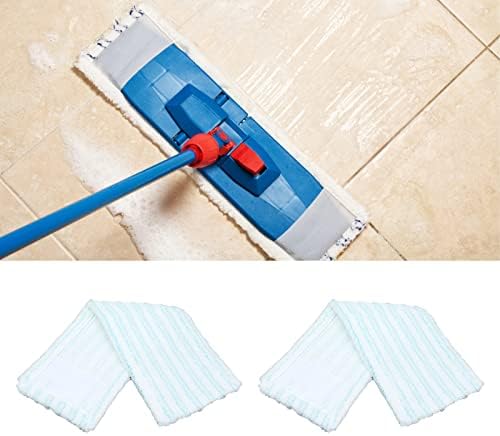 2Pcs Reusable Cotton Mop Head for Leifheit