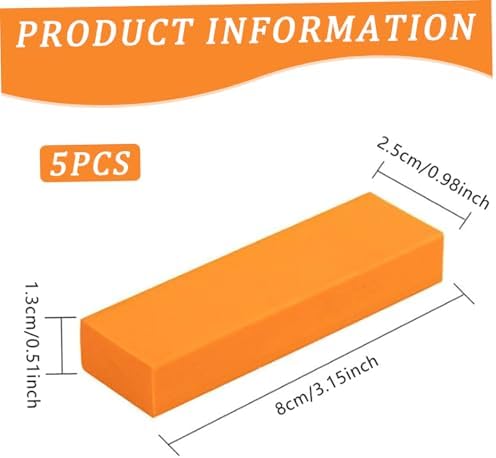 CUCUFA 5PCS Stainless Steel Rust Eraser Set