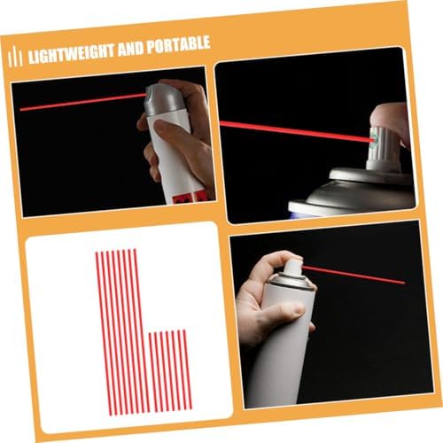 POPETPOP 40 Pcs Long Nozzle Spray Can Tubes for Rust Remover Extensions