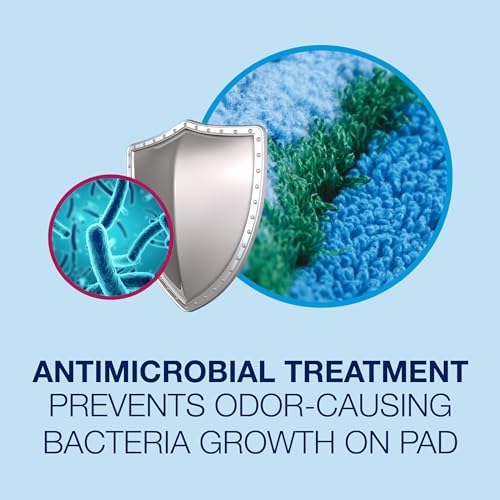 Bona Mop Microfiber Deep Cleaning Pad - 1-Pack - Dual Zone Design