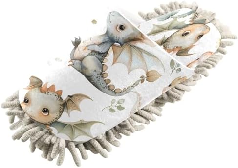 Zhirexin Cute Cartoon Water Dragon Cleaning Slippers 1