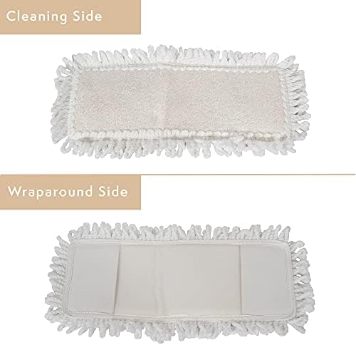 Harper Bamboo Dust Mop Pad Refill 2-in-1 WetDry