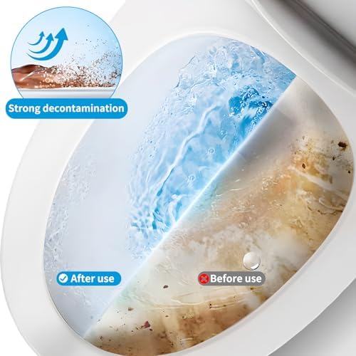 Rilafuvu Dinosaur Toilet Bowl Cleaner Bottle with Ocean Scent 1