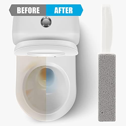 Nonley Pumice Stone Toilet Cleaner with Handle 2 Pack
