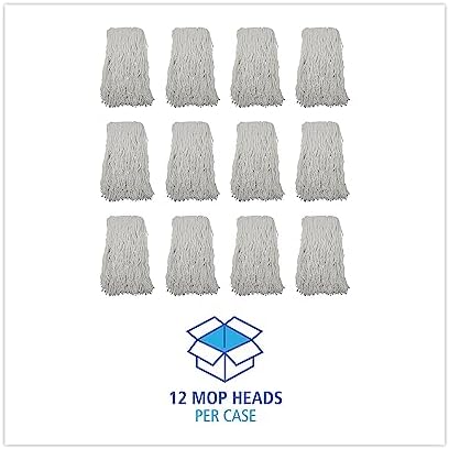 Boardwalk Banded Rayon Cut-End Mop Head Replacement 1