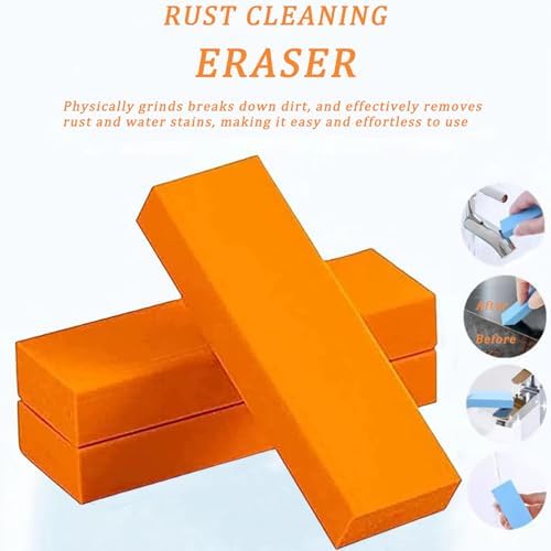 CUCUFA 5PCS Stainless Steel Rust Eraser Set