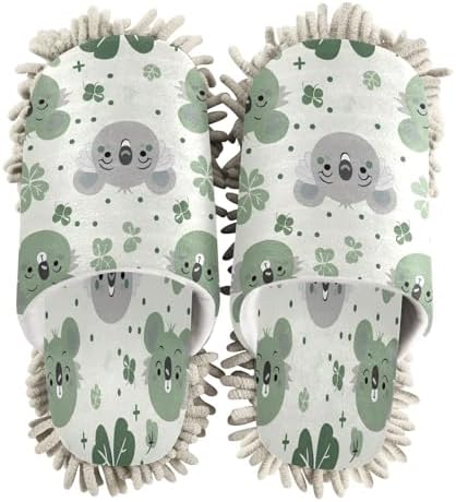Zhirexin Cartoon Koala Cleaning Slippers