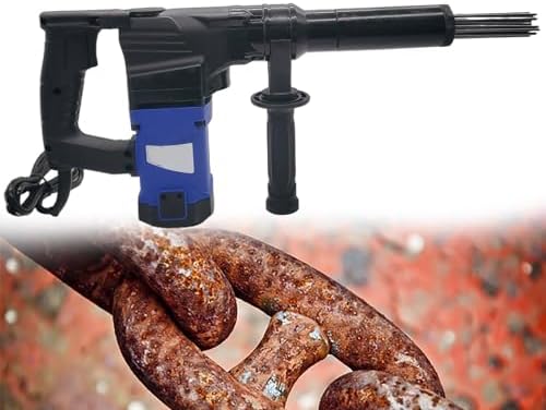 1100W Electric Needle Scaler with 4500bpm for Rust Removal
