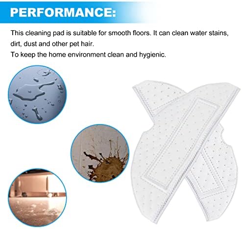 Pilipane 20Pcs Replacement Mop Pads for ro2borock S7 T7S Ultra