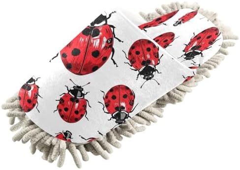 Zhirexin Seven Star Ladybug Cleaning Slippers