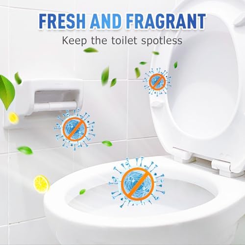 Foxiod 12Pcs Extra Strong Toilet Cleaner Tablets