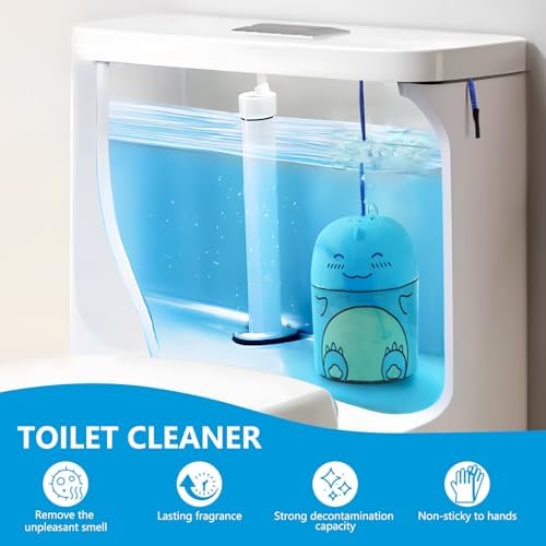 Rilafuvu Dinosaur Toilet Bowl Cleaner Bottle with Ocean Scent 1