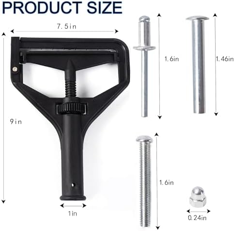 Matthew 2Pcs Mop Head Clamps for Quick Replacement