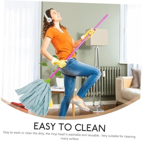 3pcs Washable Microfiber Mop Head Refills for Home Use