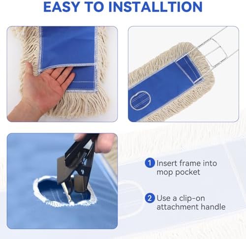 GreeSuit Commercial Microfiber Mop Pad Refill 24x5