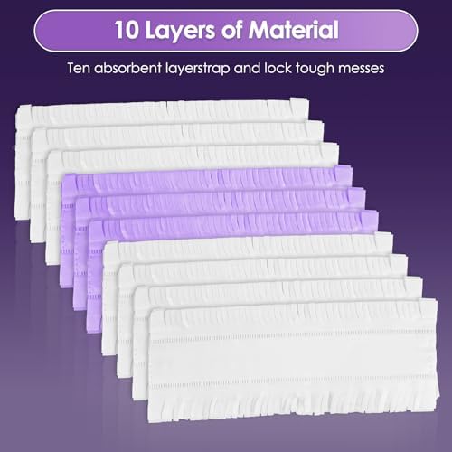 35 Pack BRUVISH PowerMop Pad Refills for All Surfaces