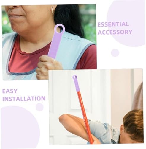 12pcs Plastic Mop Handle End Caps with Ergonomic Grips