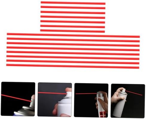 Ciieeo 40pcs Rust Remover Spray Can Tubes with Long Nozzle