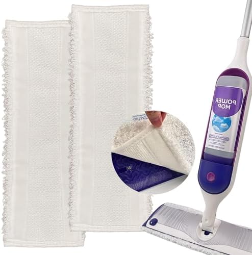 Frescares Swiffer PowerMop Replacement Mop Pads 2 Pack