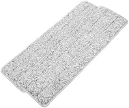 Ipetboom 2pcs Reusable Microfiber Mop Pads for Hard Floors