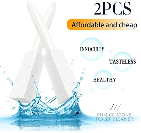 Kadden Toilet Cleaner with Handle for Lime and Rust Remover