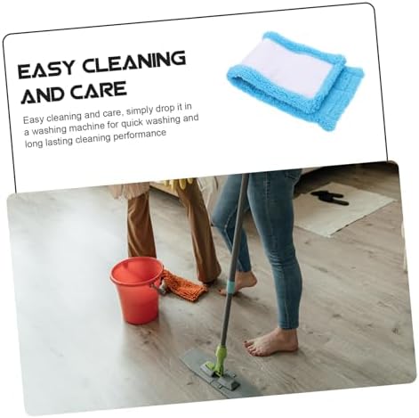 2pcs Microfiber Mop Head Replacement Pads for Cleaning