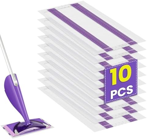 KTNAid 10 Pack Swiffer WetJet Mop Pads - Multi-Surface Compatible