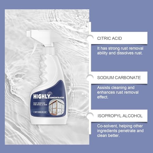 HEYZAKKA Quick 120ml Rust Remover for Metal