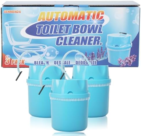 Senmenda Automatic Toilet Cleaner Tablets 3 Pack Blue