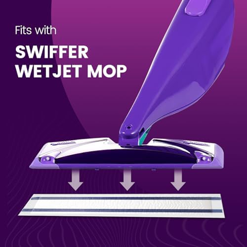 48 Pack Swiffer WetJet Replacement Pads - Heavy Duty Mopping Cloths