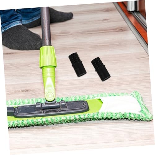 2pcs Threaded Handle Tip Adapter for Mops and Brooms 1
