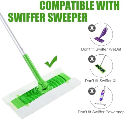 DOCXCDO 100 Count Swiffer Replacement Mop Pads