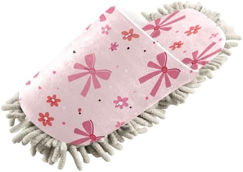 Zhirexin Microfiber Mop Slippers for Men Women Floor Cleaning