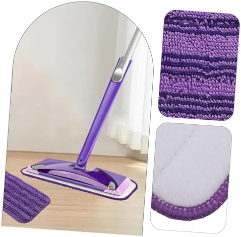 Minkissy 2 Pack Reusable Mop Pads for Efficient Cleaning