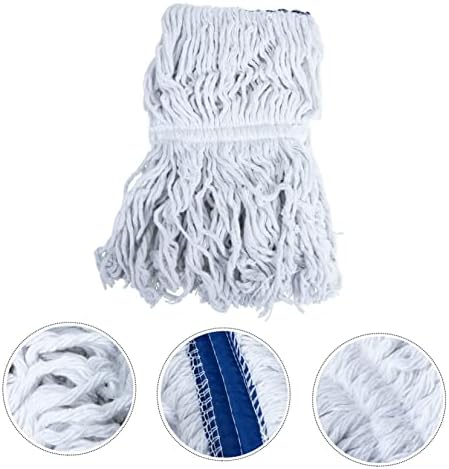 PACKOVE Cotton String Mop Head Reusable Replacement Pad