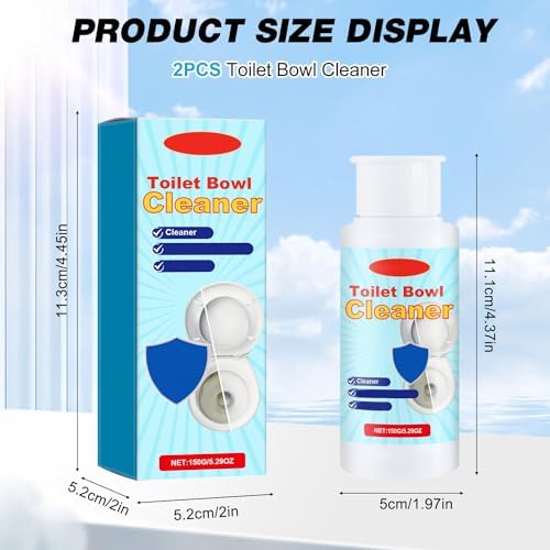 Rednow Splash Foam Toilet Cleaner 2pcs 1