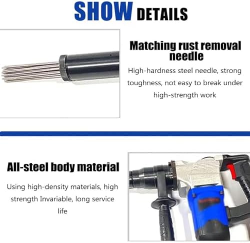 Electric Needle Derusting Tool 220V Heavy Duty