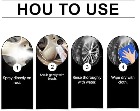 Rust Remover Spray 2025 Upgrade - 2 Pack