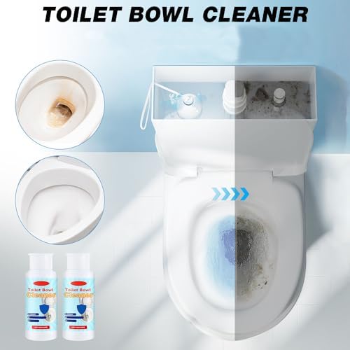 Rednow Splash Foam Toilet Cleaner 2pcs 1