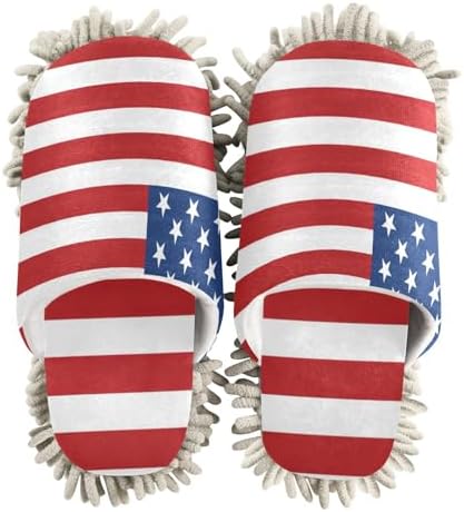 Zhirexin Cleaning Slippers with Microfiber Mop Pads