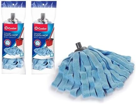 O-Cedar Microfiber Cloth Mop Refill Pack of 2 1
