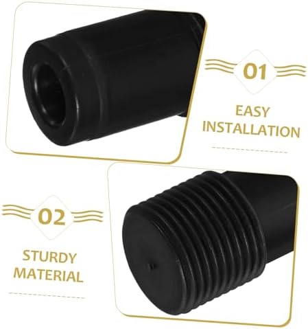 2pcs Telescopic Handle Tip Adapter Repair Kit for Mop and Broom