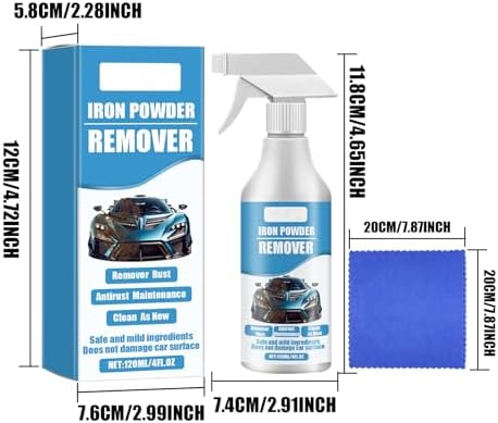 Car Rust Remover Spray for Metal Surfaces 1
