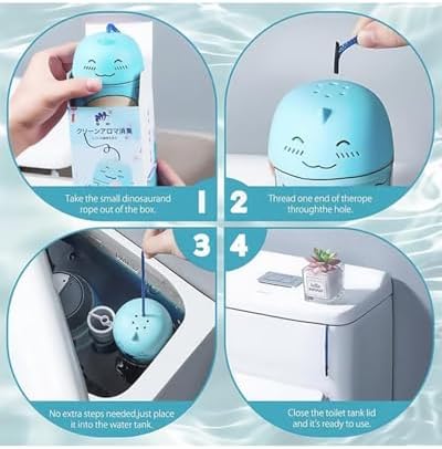 Toilet Wonder Clean Fresh Dinosaur Shaped Cleaner