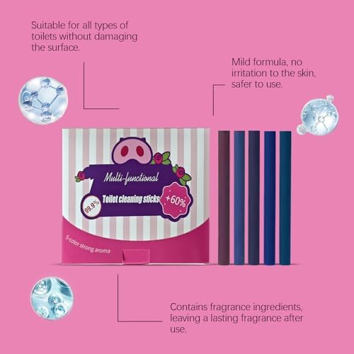 Winblot Multi-Functional Toilet Cleaning Sticks 5 Colors