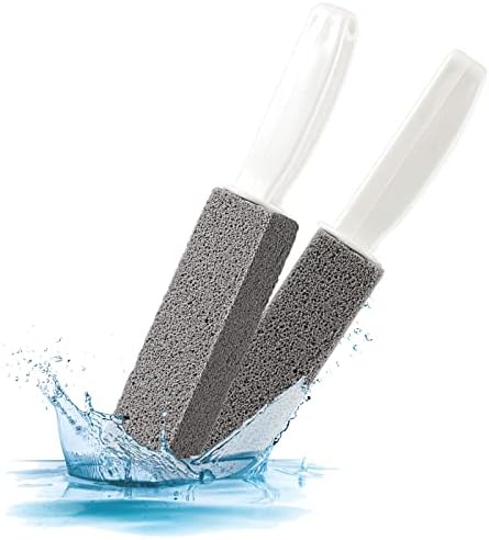 Nonley Pumice Stone Toilet Cleaner with Handle 2 Pack