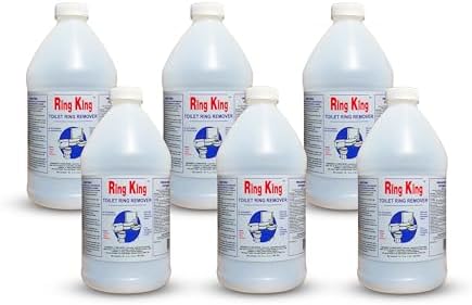Ring King Toilet Bowl Cleaner Liquid 64oz Pack Of 6