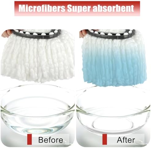Koolstuffs Spin Mop Head Replacement 3 Pack CR01