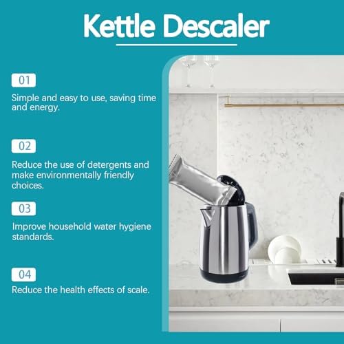 Electric Kettle Descaler - 30g6 Packs Limescale Remover for Home Use
