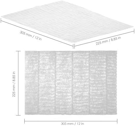 BRUVISH 100 Count Dry Mop Pads for Swiffer Sweeper